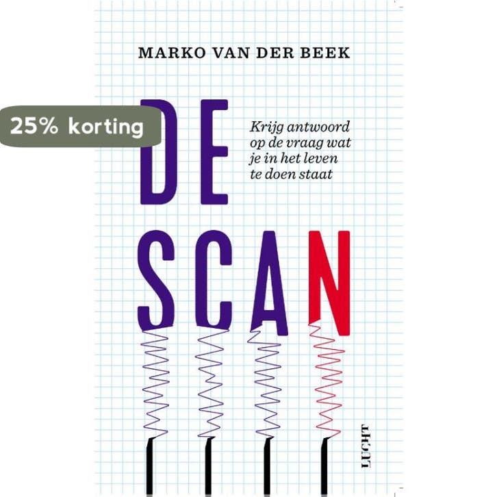 De scan 9789493272170 Marko van der Beek, Boeken, Gezondheid, Dieet en Voeding, Zo goed als nieuw, Verzenden