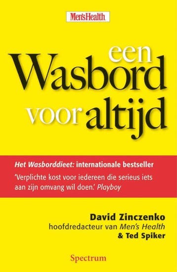 Een wasbord voor altijd / Mens health 9789027427144, Verzenden, D. Zinczenko
