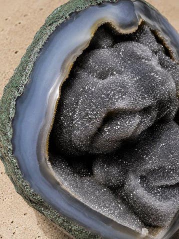 Géode dAgate naturelle « Galaxy Druzy » avec, Collections