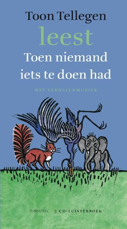 Toon Tellegen leest Toen niemand iets te doen had, Livres, Livres pour enfants | 4 ans et plus, Envoi