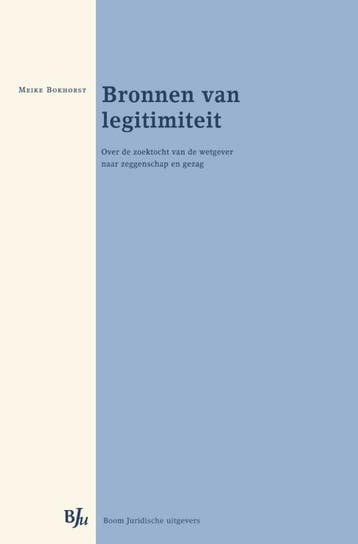 Bronnen van legitimiteit 9789089749161 Anne Meike Bokhorst, Boeken, Verzenden, Gelezen, Anne Meike Bokhorst