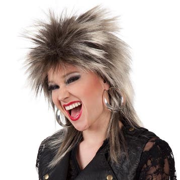 Tina Turner Pruik Bruin, Verzenden, Nieuw