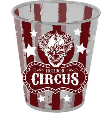 Halloween Beker Circus 10cm, Hobby en Vrije tijd, Feestartikelen, Verzenden, Nieuw