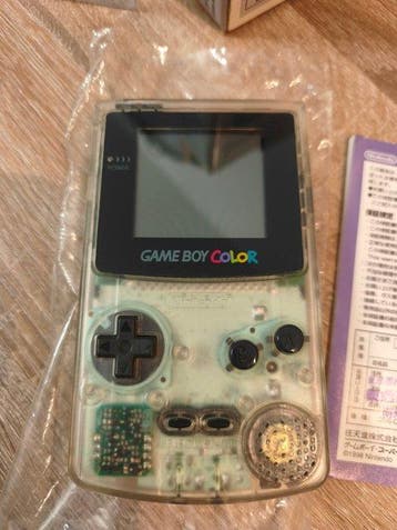 Nintendo - Gameboy Color - Game Boy Color - Clear Newton -, Nieuw