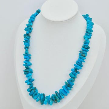 Turquoise - Zilver - Halsketting - TURCHESE ARIZONA