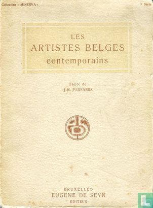 Pansaers, J.-K. - Les artistes belges contemporains, Verzenden