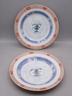 Bord (2) - Porselein - Yongzheng
