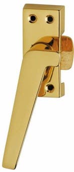 Intersteel Raamsluiting met nok links messing gelakt, Ophalen of Verzenden, Nieuw