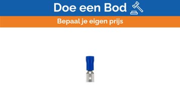 Bieden: Insulated Female Spade Electrical Connector 2.5/5/0, Ophalen of Verzenden, Nieuw