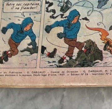 Tintin B29 Belge ( + 2 Pages Inédite 1959 ) - Tintin au, Livres