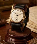 Rotary - Trench style 12 Red Porcelain Dial – Serviced &