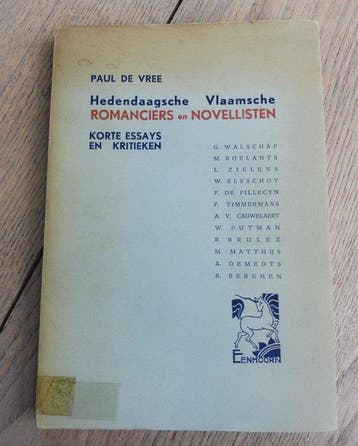 Paul De Vree (Henri-Floris Jespers) - Lot met 12 uitgaven,