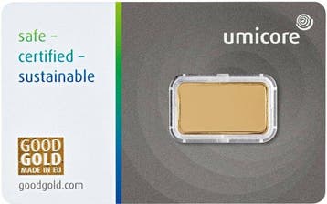 2,5 Gramm - Or .999 - Umicore - Scellé & avec certificat