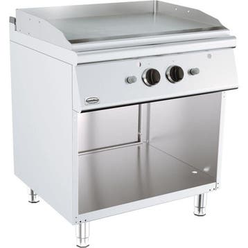 Base 700 Gas Bakplaat | Open Onderstel | Chroom | 13kW |, Verzenden