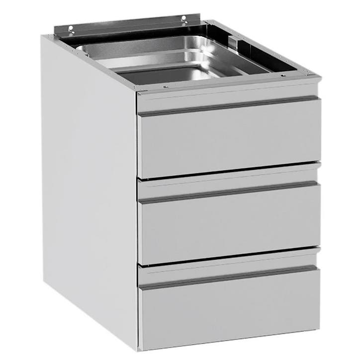Ladenset | STANDARD LINE EVO (600mm) | 3 Laden | 1/1 GN |, Articles professionnels, Horeca | Équipement de cuisine, Envoi