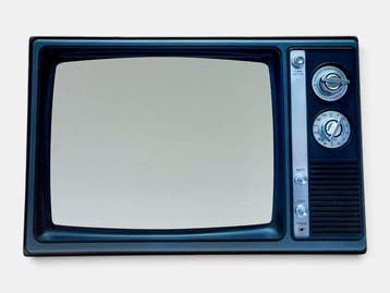 1970s Television Advertising - Spiegel- 26,5 × 40 cm - Glas