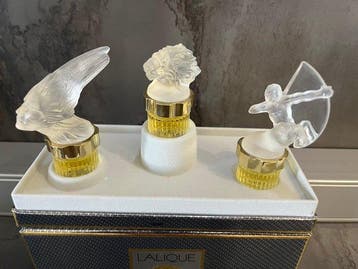 Lalique - Bouteille de parfum - Les Mascottes - Verre et