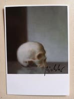 Gerhard Richter (1932) - Kunstkarte Schädel handsigniert