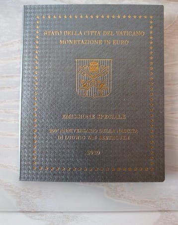 Vaticaan. Year Set (BU) 2020 Emissione Speciale (Zonder