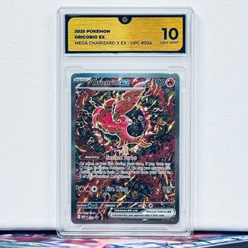 Pokémon Graded card - ORICORIO 024 - Pokémon - GG 10