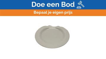 Bieden: Richard Ginori Round Flat Antares 28 cm Bone China, Ophalen of Verzenden, Nieuw