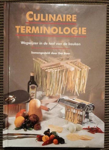 CULINAIRE TERMINOLOGIE 9789061138464 G. Boer, Boeken, Verzenden, Gelezen, G. Boer