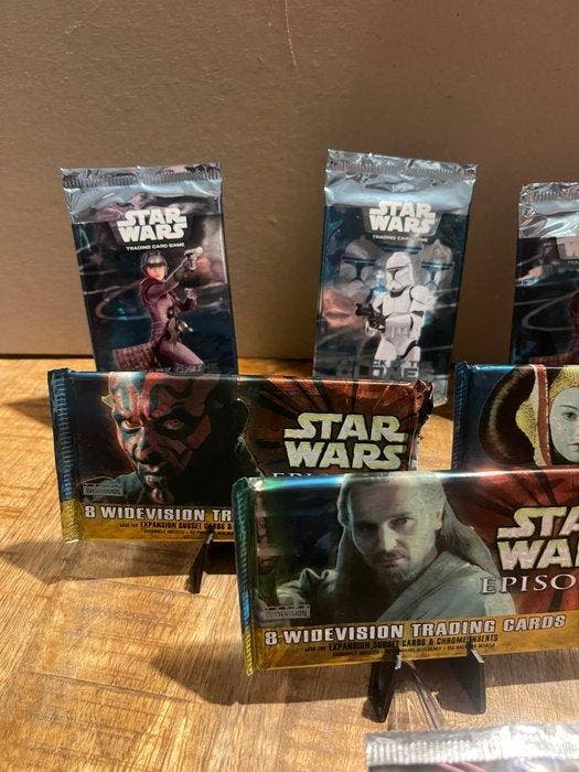 Star Wars sealed trading card packs lot (7) – Episode I, Collections, Collections Autre