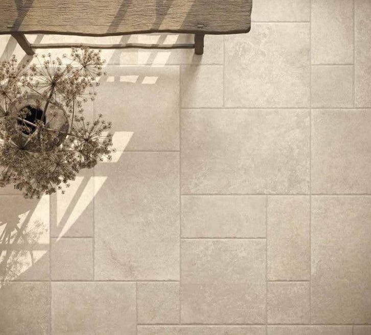 Vloertegel Creme Multivloer (Vloeren, Afbouwmaterialen), Bricolage & Construction, Dalles & Carrelages, Enlèvement ou Envoi
