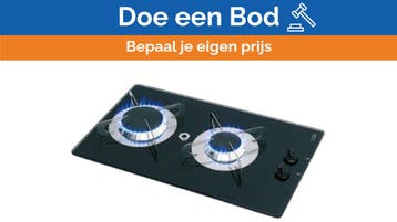 Bieden: Allpa CAN PV1357 Dual Burner Gas Stove, Huis en Inrichting, Ophalen of Verzenden, Nieuw
