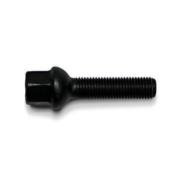 H&R Wielbout bolkonisch R12 M12x1.50 - Lengte 43mm - Zwart (, Auto-onderdelen, Verzenden, Nieuw