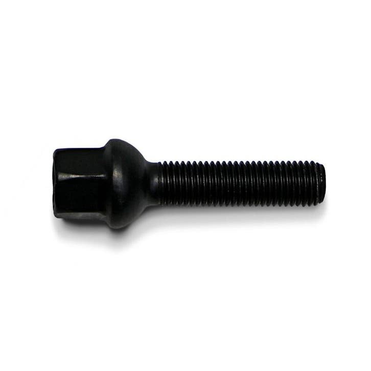 H&R Wielbout bolkonisch R12 M12x1.50 - Lengte 43mm - Zwart (, Auto-onderdelen, Ophanging en Onderstel, Nieuw, Verzenden