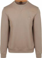 BOSS Sweater Westart Taupe maat Maat 52/54 (L) Heren, Maat 52/54 (L), BOSS, Overige kleuren, Verzenden