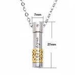 Fako Bijoux - Ketting - Ashanger / Assieraad - Koker Only, Verzenden