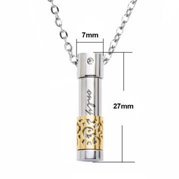 Fako Bijoux - Ketting - Ashanger / Assieraad - Koker Only, Verzenden
