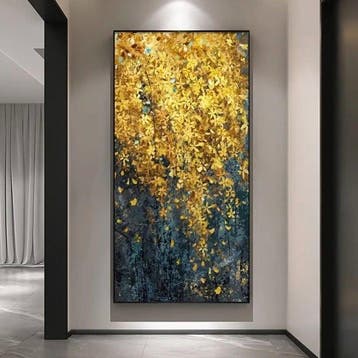 Pietro Cortese - Golden Flowers 160cm, Nieuw