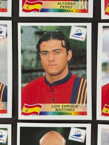 1998 Panini France 98 World Cup, Spain complete team