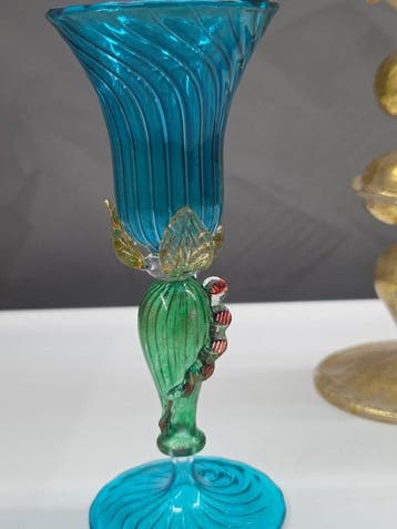 Flacon de parfum (3) - Verre - Tipetti vénitiennes, Antiek en Kunst