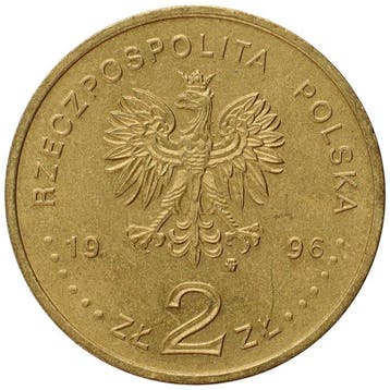 Polen. 2 Zloty 1996 - Sigismund II Augustus AUNC (Zonder