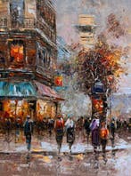 Christof Vevers (1962) - Paris ~ Porte Saint-Martin - Le