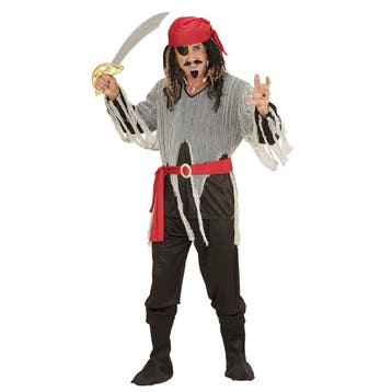 Piratenpak Heren 5 delig, Verzenden, Nieuw