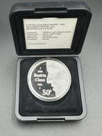 Nederland. 50 Gulden 1991 Zilveren Huwelijk Beatrix en