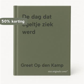 De dag dat egeltje ziek werd 9789080539426 Greet Op den Kamp, Verzenden, Greet Op den Kamp