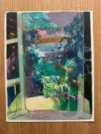Camille Hilaire (1916-2004) - Fenêtre sur jardin, Antiquités & Art