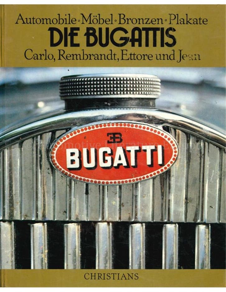 DIE BUGATTIS, Boeken, Auto's | Boeken