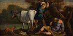 Italiaanse school (XVII) - Mercury and Argos