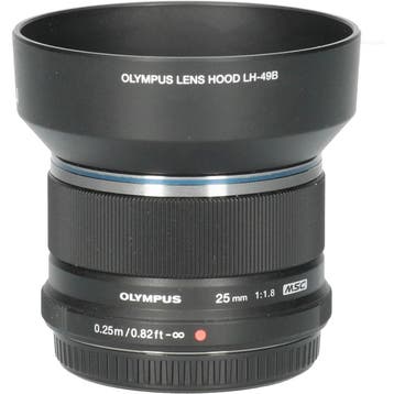 Olympus M.Zuiko Digital ED 25mm f/1.8 - Zwart CM7584, Ophalen of Verzenden, Gebruikt, Overige typen