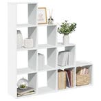 vidaXL Kamerscherm / boekenkast 4-laags 131,5x29x131,5 cm, Verzenden, Nieuw