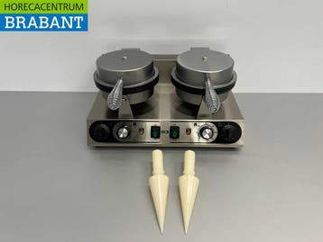 Gaufrier double en acier inoxydable avec minuterie sirop, Verzenden