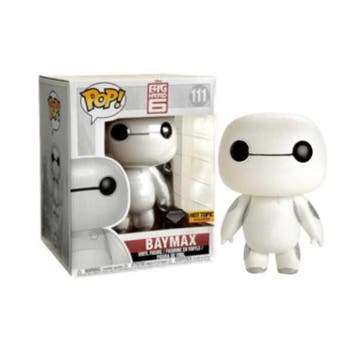 Funko Pop!  Big Hero 6 - Baymax #111 Diamond Hot Topic, Verzenden, Nieuw