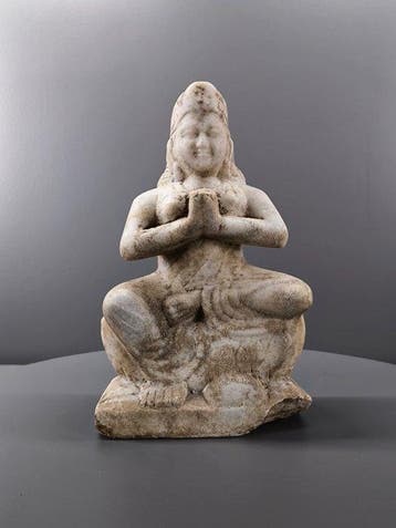 Indië – Mathura – Kushanperiode Terracotta Beeld van Hrt